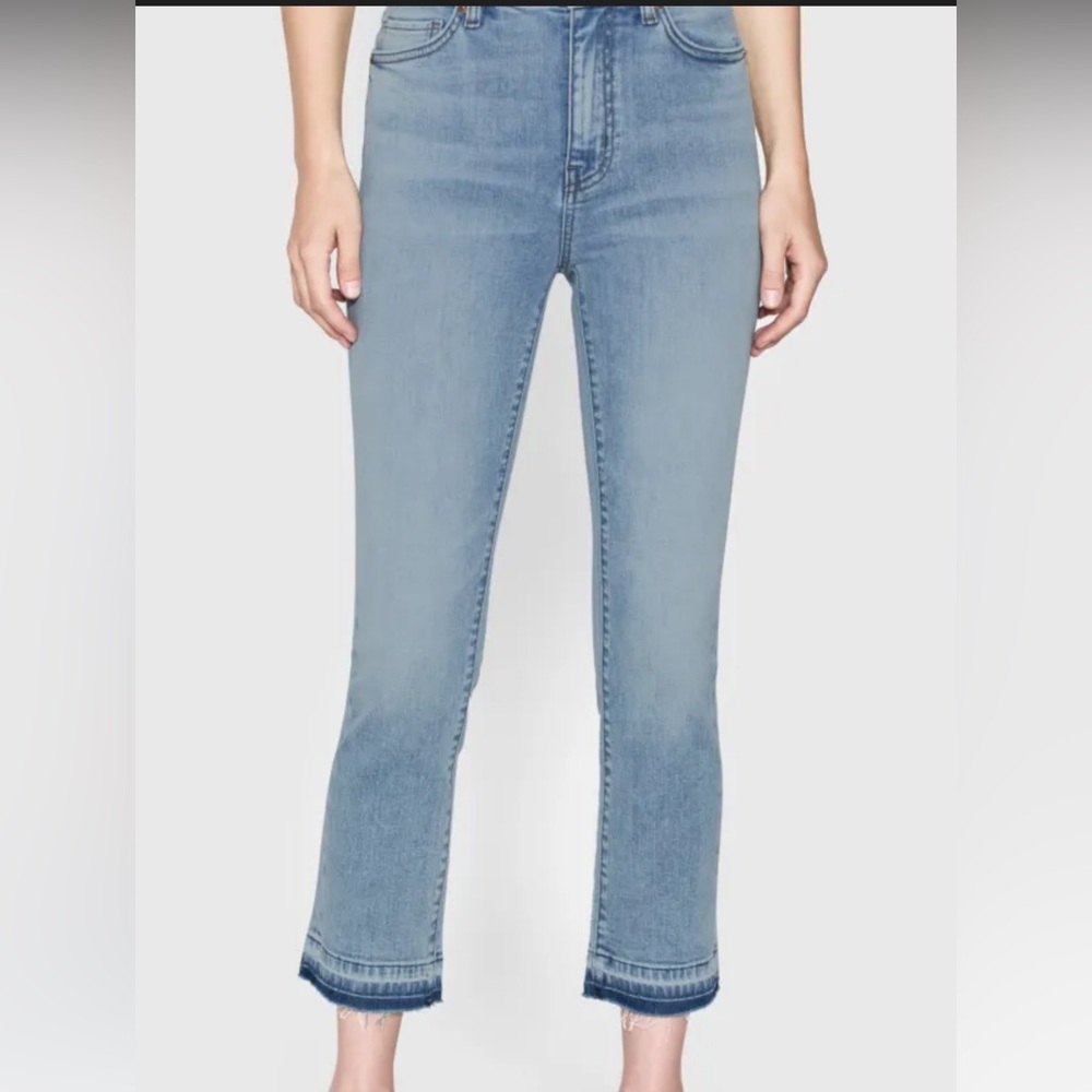 Frame Denim Le High Straight Cosette Released Hem, size 28